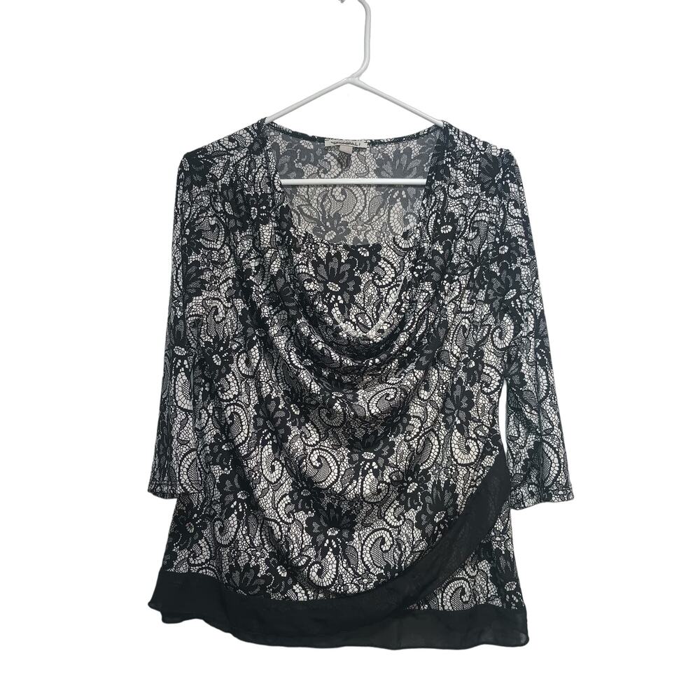 Roz & Ali Women's Shirt Size Large Petite
